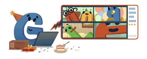 22º aniversario Google